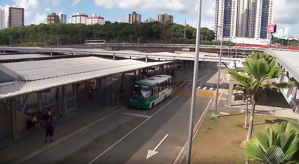 Terminal Acesso Norte (Foto: Reprodução/TV Bahia)