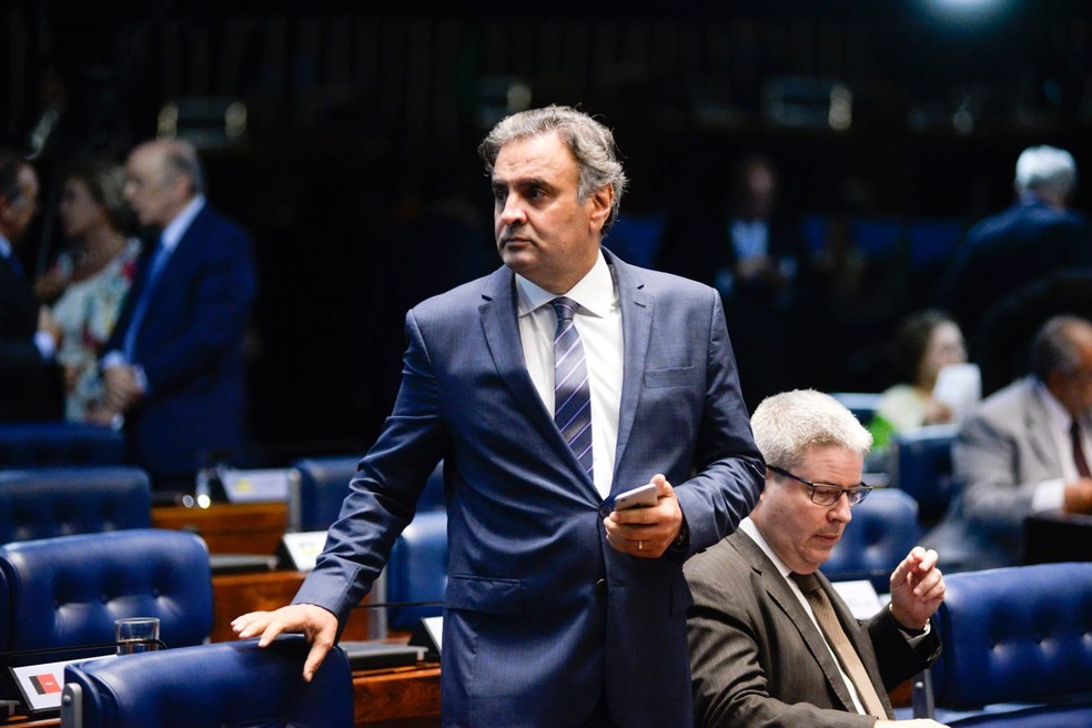 O senador AÃ©cio Neves (PSDB-MG) (Foto: Jefferson Rudy/AgÃªncia Senado)