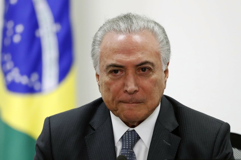 O presidente Michel Temer durante reuniÃ£o no PalÃ¡cio do Planalto, em BrasÃ­lia, na semana passada â?? Foto: Francisco Stuckert/AgÃªncia F8/EstadÃ£o ConteÃºdo