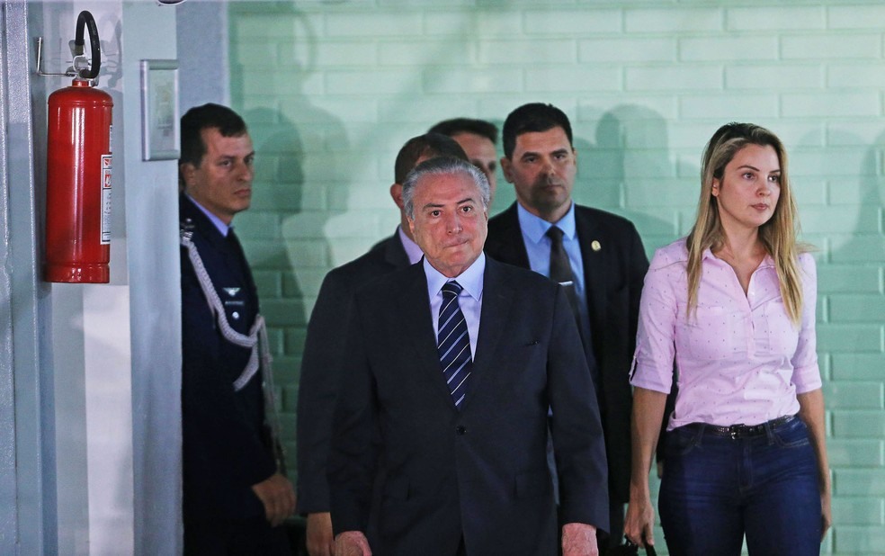 Temer deixa hospital em Brasília (Foto: Dida Sampaio/Estadão Conteúdo)