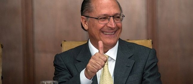 Geraldo Alckmin, governador de SÃ£o Paulo, padrinho da candidatura de JoÃ£o Doria a prefeitura de SÃ£o Paulo