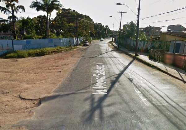 Imagem ilustrativa das imediações do local onde o corpo foi encontrado (Foto: Google Street View)