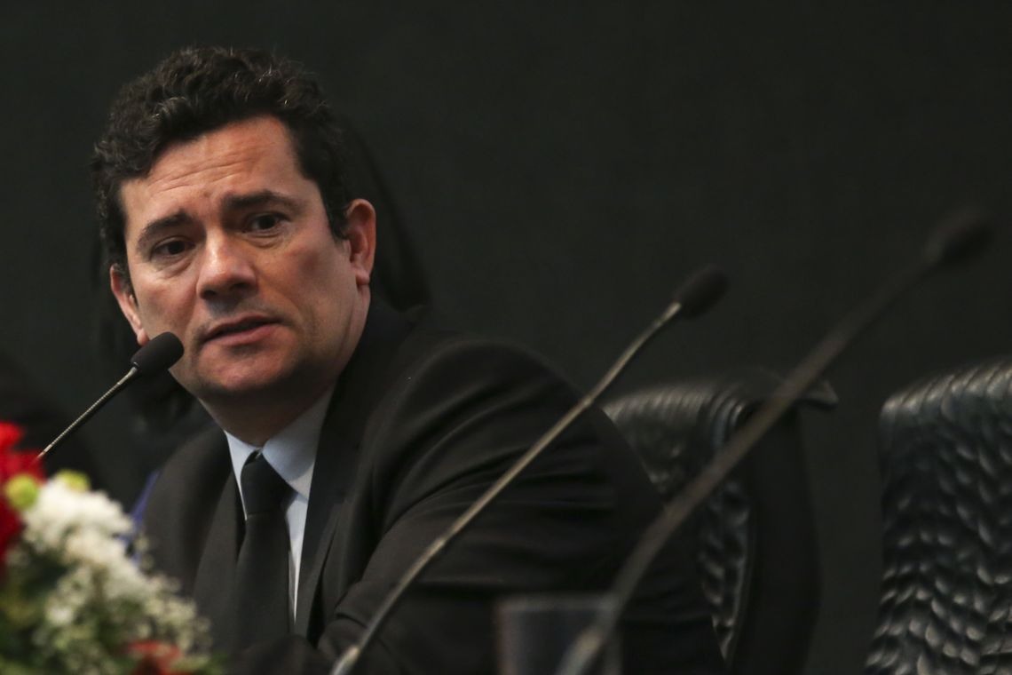 O ministro da JustiÃ§a e SeguranÃ§a PÃºblica, Sergio Moro, participa da abertura do 6Âº Congresso Internacional sobre Liberdades Civis Fundamentais.