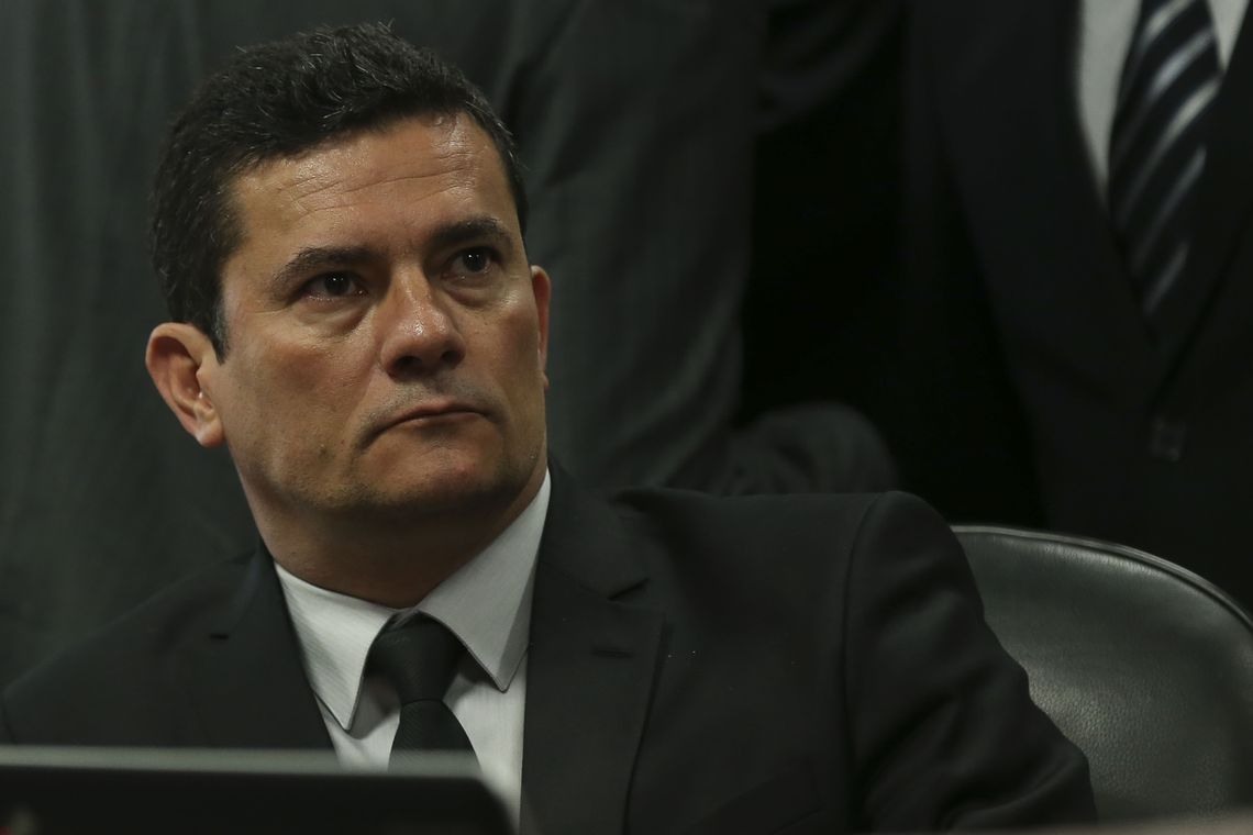 O ministro da JustiÃ§a e SeguranÃ§a PÃºblica, SÃ©rgio Moro, participa de reuniÃ£o na ComissÃ£o de ConstituiÃ§Ã£o e JustiÃ§a do Senado Federal, para falar sobre o pacote anticrime e da atuaÃ§Ã£o do MinistÃ©rio da JustiÃ§a e SeguranÃ§a PÃºblica.