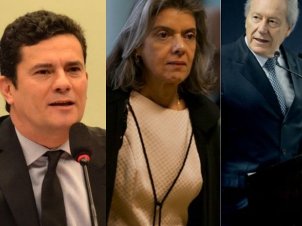 Evento irá reunir os ministros Lewandowski e Cármen Lúcia, além do juiz Sérgio Moro (Foto: Arte / G1)