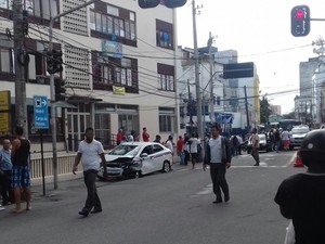 Crime ocorreu na manhã deste sábado, em Salvador (Foto: Rosecleide Brito/ TV Bahia)