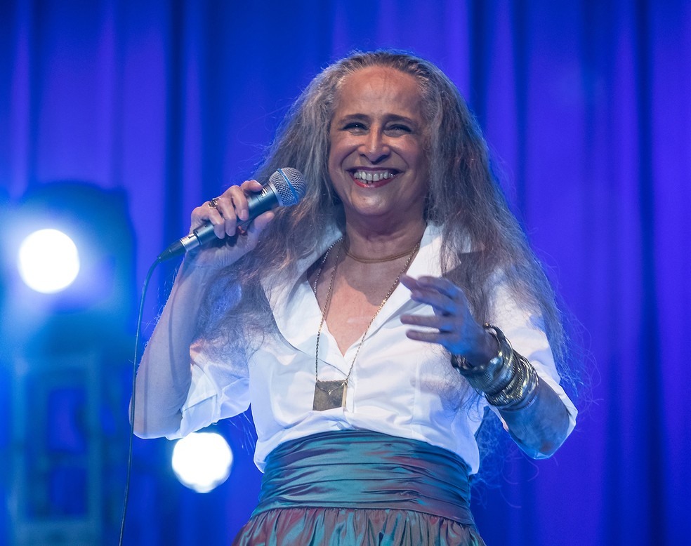 Maria BethÃ¢nia no show 'De Santo Amaro a XerÃ©m' (Foto: DivulgaÃ§Ã£o / Luiz Fabiano)