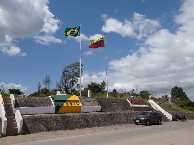 Fronteira entre o Brasil e a Venezuela foi fechada por  72h e será reaberta às 0h de quinta (15) (Foto: Inaê Brandão/G1 RR)