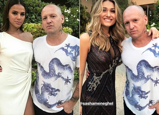 Bruna Marquezine e Sasha Meneghel com amigo (Foto: Reprodução)