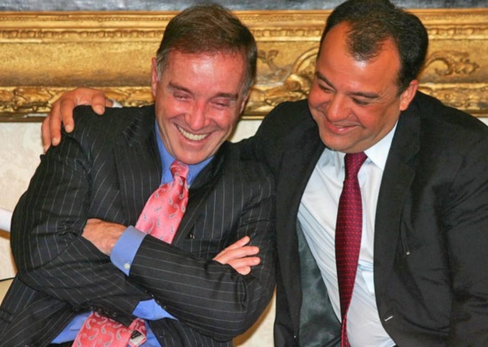 Eike Batista e SÃ©rgio Cabral foram condenados na OperaÃ§Ã£o EficiÃªncia, desdobramento da Lava Jato no Rio (Foto: FÃ¡bio Motta/Ae (2008))