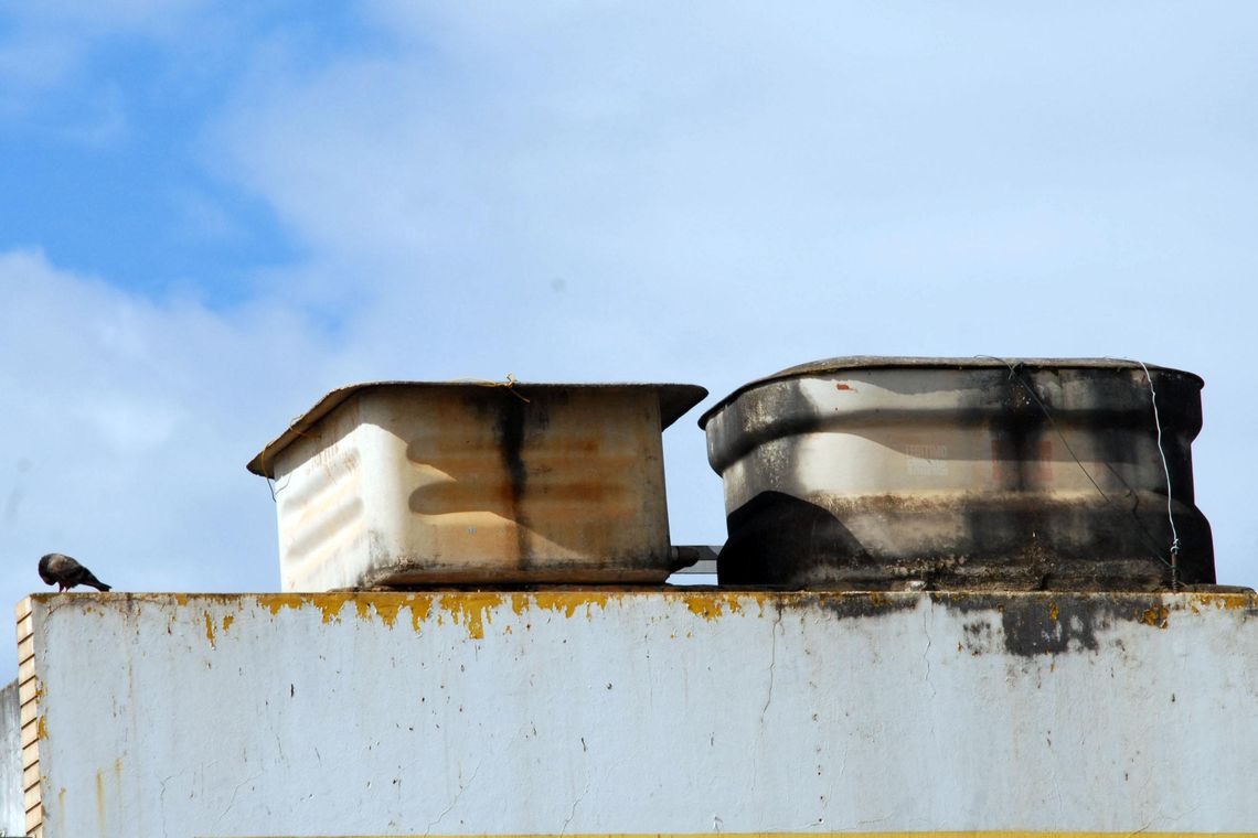 Caixas d&#039;Ã¡gua de amianto - Foto Wilson Dias/Arquivo AgÃªncia Brasil