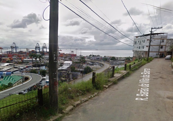 Imagem ilustrativa da rua onde o crime foi registrado (Foto: Google Street View). 