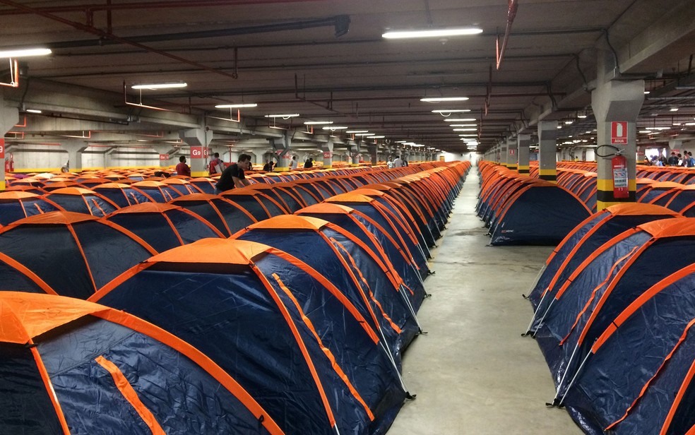 Seis mil campuseiros sÃ£o esperados na segunda ediÃ§Ã£o do evento (Foto: Henrique Mendes / G1)