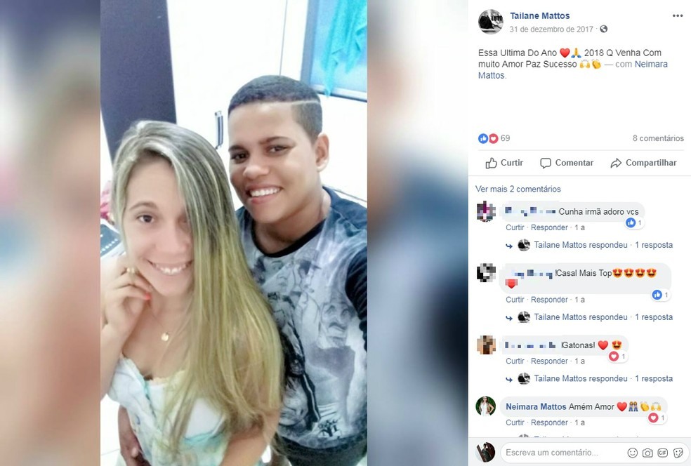 Casal de namoradas Ã© morto apÃ³s serem baleadas em Araci â?? Foto: ReproduÃ§Ã£o/Redes Sociais