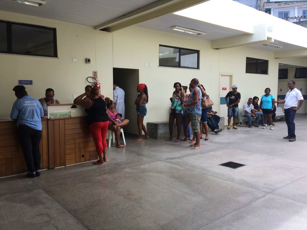 Movimento no Complexo da Centenário é tranquilo nesta terça (Foto: Henrique Mendes/G1 Bahia)