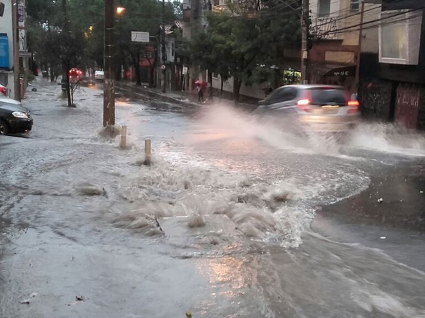 Resultado de imagem para Chuva deixa São Paulo em estado de atenção para alagamentos