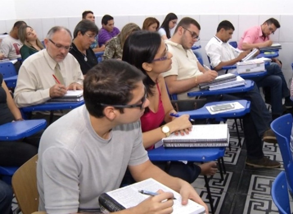 Concurso público atrai candidatos por causa da estabilidade (Foto: Reprodução/TV Liberal)