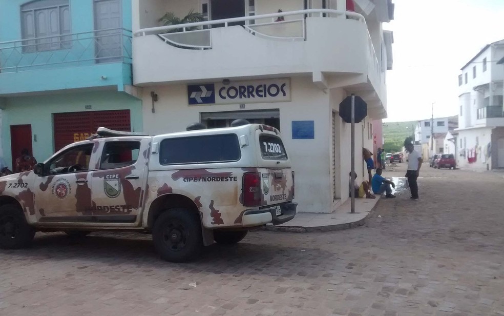 Agência dos Correios em Jeremoabo, no norte da Bahia (Foto: Adalberto Moreno/Jeremoabo Agora )