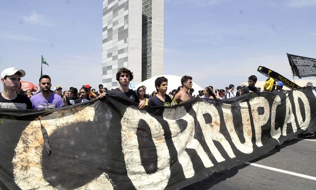 Protesto (Foto: Reprodução)