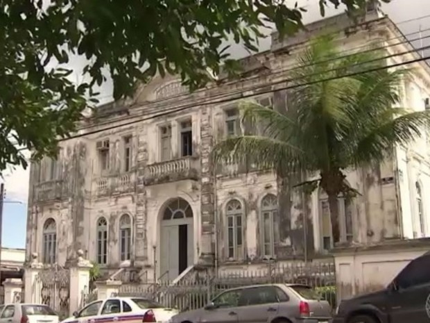 Hospital Couto Maia, em Salvador (Foto: Reprodução / TV Bahia)