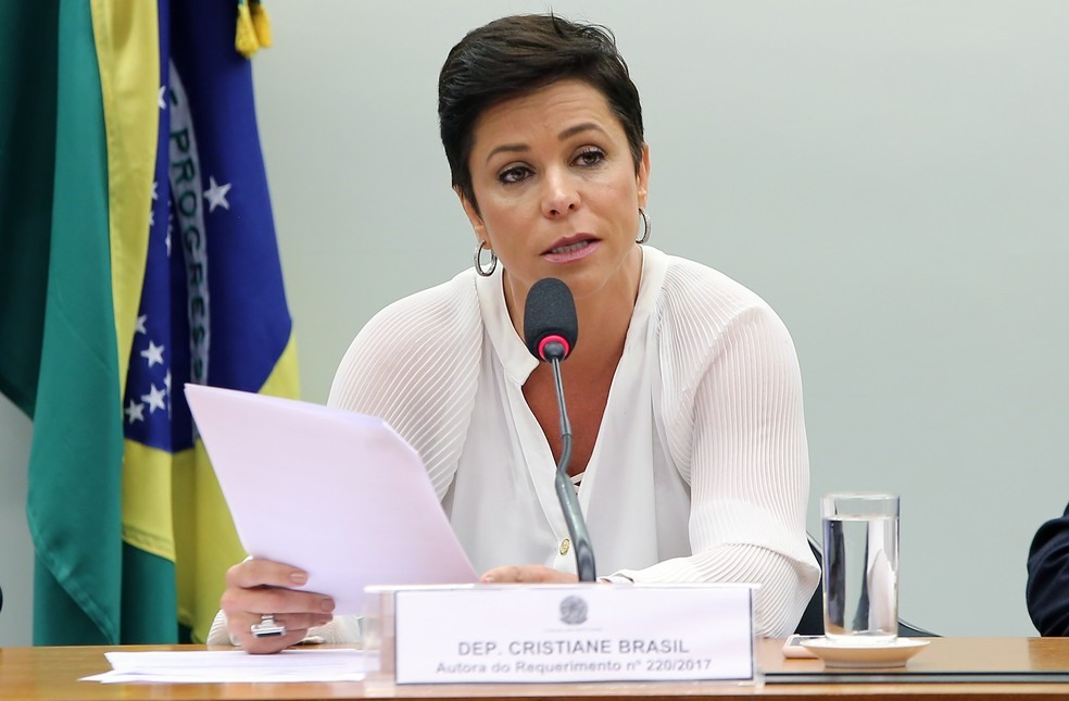 A deputada federal Cristiane Brasil (RJ), indicada pelo PTB para assumir o Ministério do Trabalho (Foto: Gilmar Felix, Câmara dos Deputados)