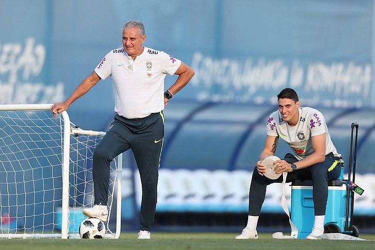 Resultado de imagem para Questionado sobre nepotismo, Tite defende filho em ascensÃ£o na seleÃ§Ã£o