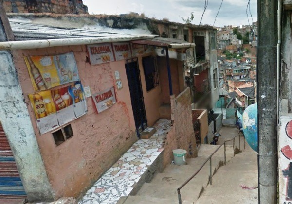 Imagem ilustrativa das imediações da Rua da Jaqueira, na Liberdade (Foto: Google Street View). 