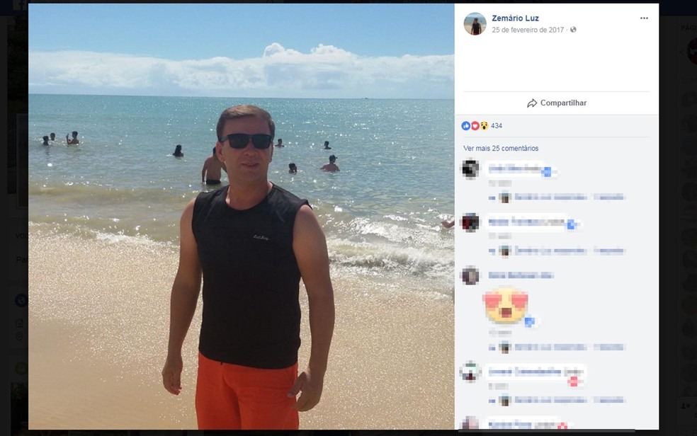 Diretor foi morto a tiros em Barra da Estiva e polícia investiga latrocínio (Foto: Reprodução/ Facebook)