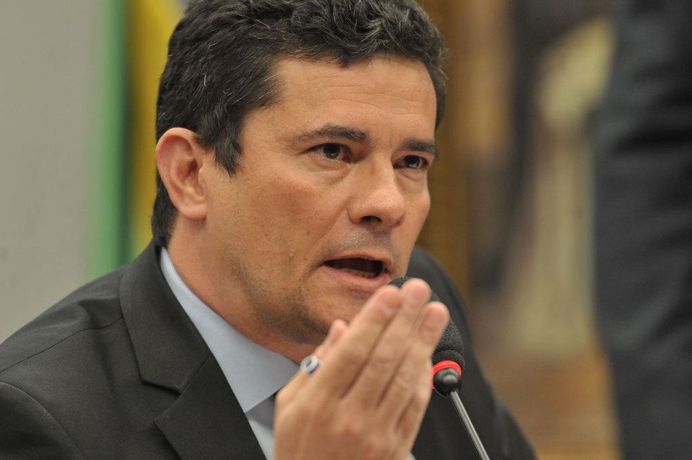 O ministro da JustiÃ§a e SeguranÃ§a PÃºblica, SÃ©rgio Moro, durante audiÃªncia pÃºblica na ComissÃ£o de ConstituiÃ§Ã£o e JustiÃ§a (CCJ) da CÃ¢mara dos Deputados em julho â?? Foto: Fabio Rodrigues Pozzebom/AgÃªncia Brasil