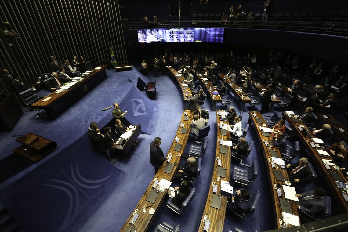 PlenÃ¡rio do Senado aprovou o Projeto de Lei 703/2019, que determina o bloqueio imediato de bens de pessoas e entidades investigadas ou acusadas por terrorismo.