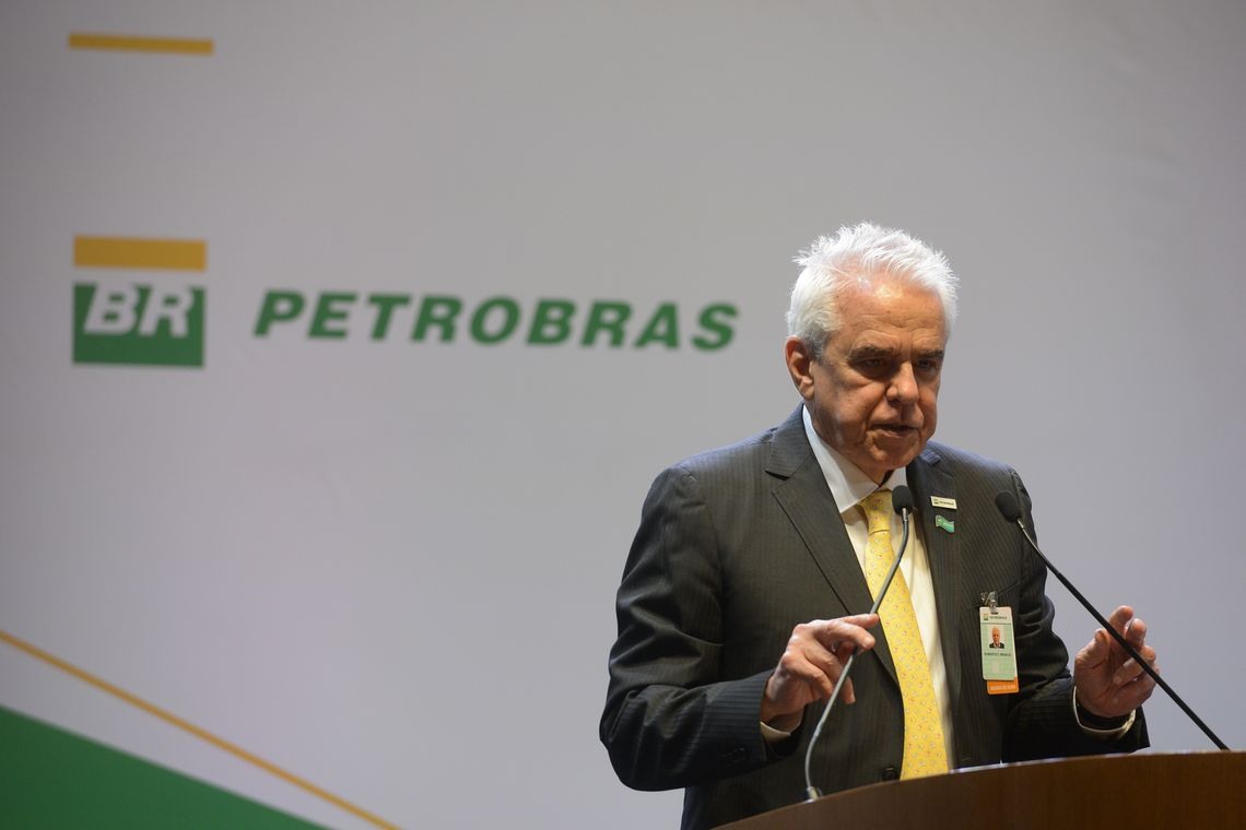 O economista Roberto Castello Branco toma posse como novo presidente da Petrobras, no edifÃ­cio sede da companhia, no Rio de Janeiro. 