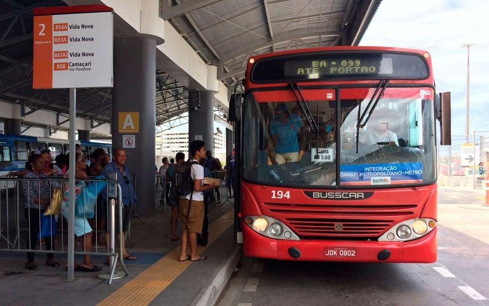 Mudanças, segundo o governo do estado, visam ampliar a integração dos ônibus metropolitanos com o metrô (Foto: Ramon Ferraz/TV Bahia)