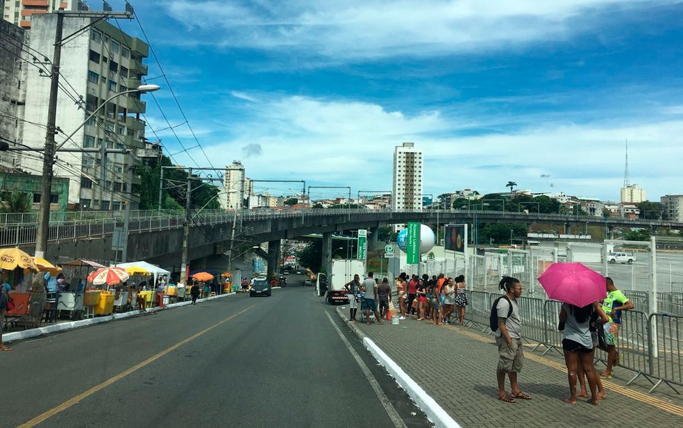 RegiÃ£o da Fonte Nova Ã© um dos pontos que terÃ¡ mudanÃ§as no trÃ¢nsito â?? Foto: Rafaela Ribeiro/G1