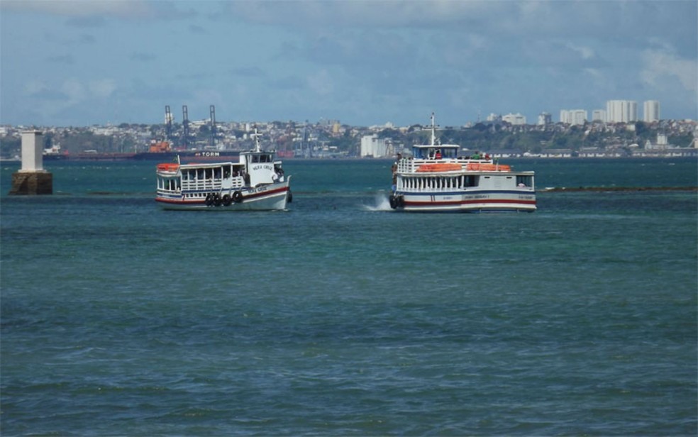 Maré baixa causa interrupção do serviço  (Foto: Divulgação / Astramab)