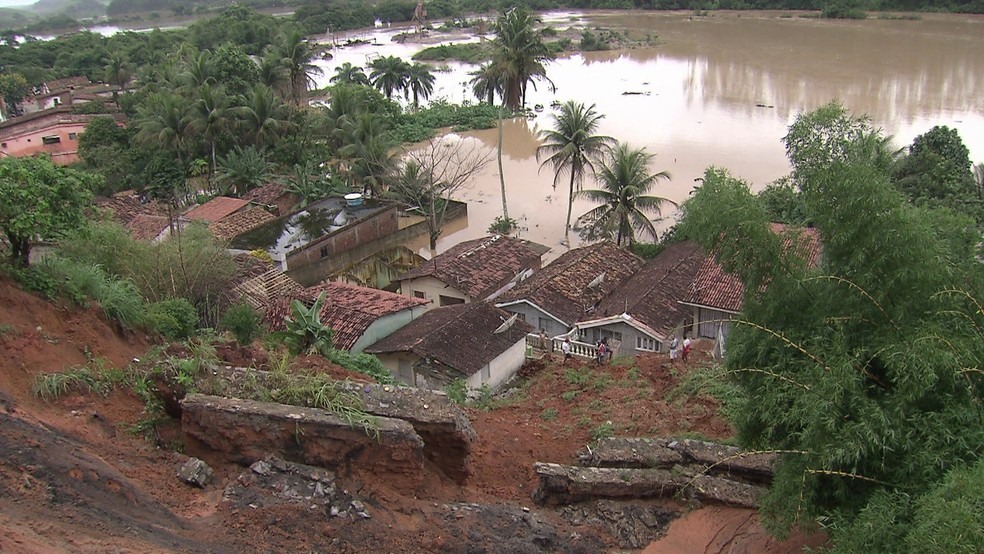 Chuvas em Pernambuco (Foto: Reprodução/TV Globo)