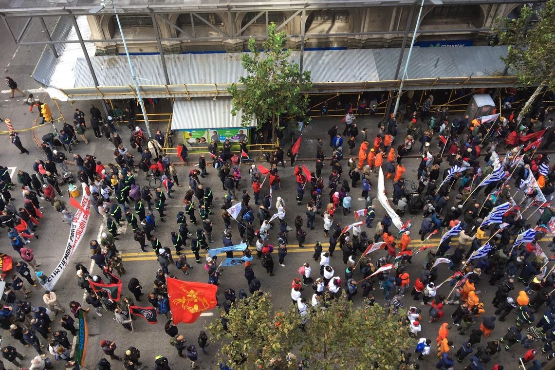 MontevidÃ©u, ManifestaÃ§Ã£o, Petrobras