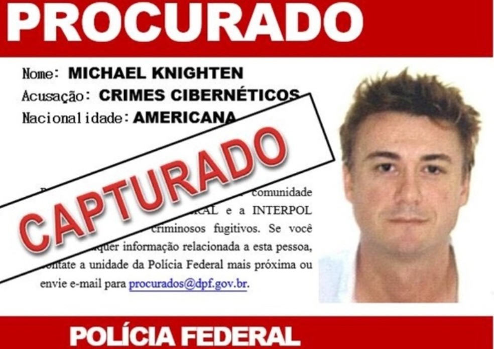 Hacker era procurado pela Interpol (Foto: Polícia Federal/Divulgação)