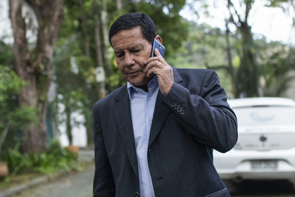 General Hamilton MourÃ£o, vice-presidente eleito da RepÃºblica â?? Foto: Mauro Pimentel/AFP