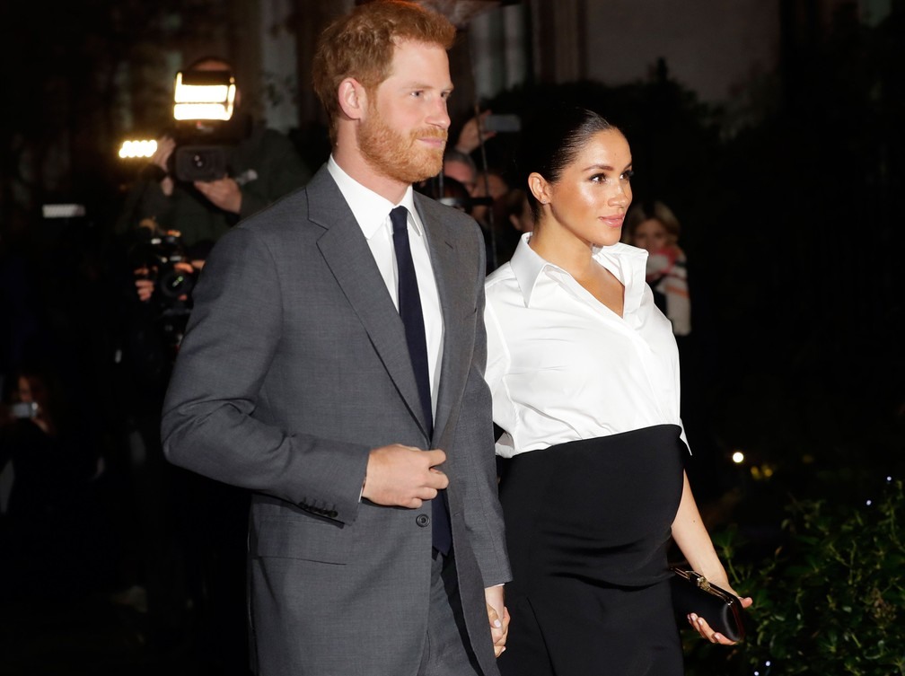 PrÃ­ncipe Harry e Meghan Markle, participaram do evento da entrega do prÃªmio Endeavor Fund, em Londres, em 7 de fevereiro  â?? Foto: Kirsty Wigglesworth/ AP