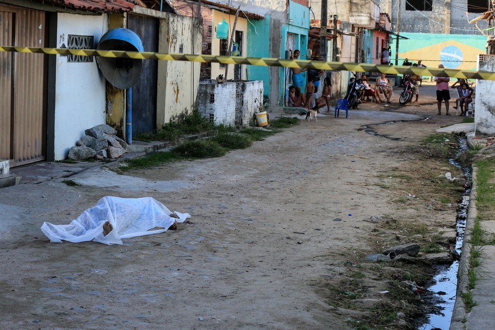 Homicídios no Ceará disparam durante motim de policiais militares — Foto: Helene Santos/G1