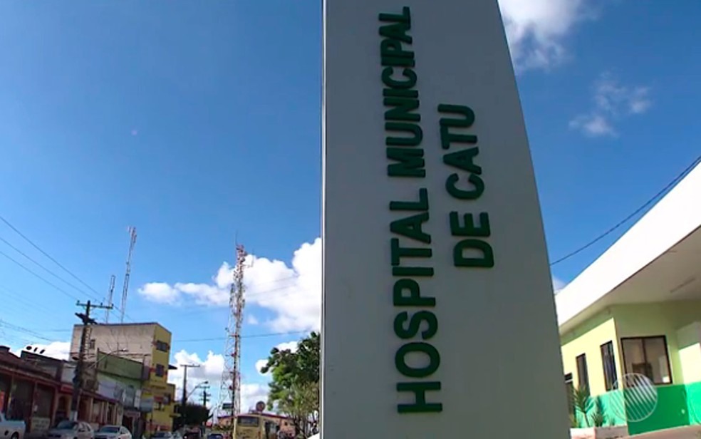 Caso aconteceu no Hospital Municipal de catu, a 78 km de Salvador (Foto: Reprodução/ TV Bahia)