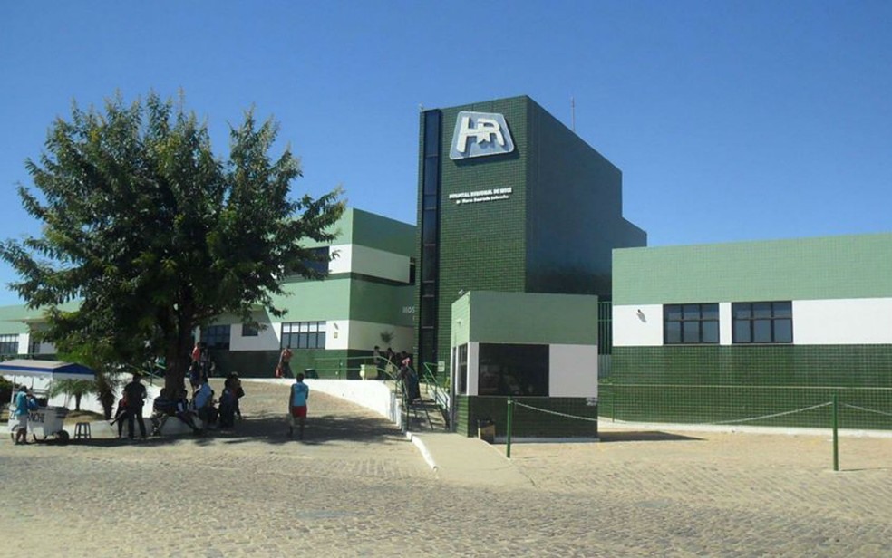  CrianÃ§a recebeu atendimento no Hospital Regional de IrecÃª e depois foi encaminhada para o DPT para passar por exame â?? Foto: DivulgaÃ§Ã£o