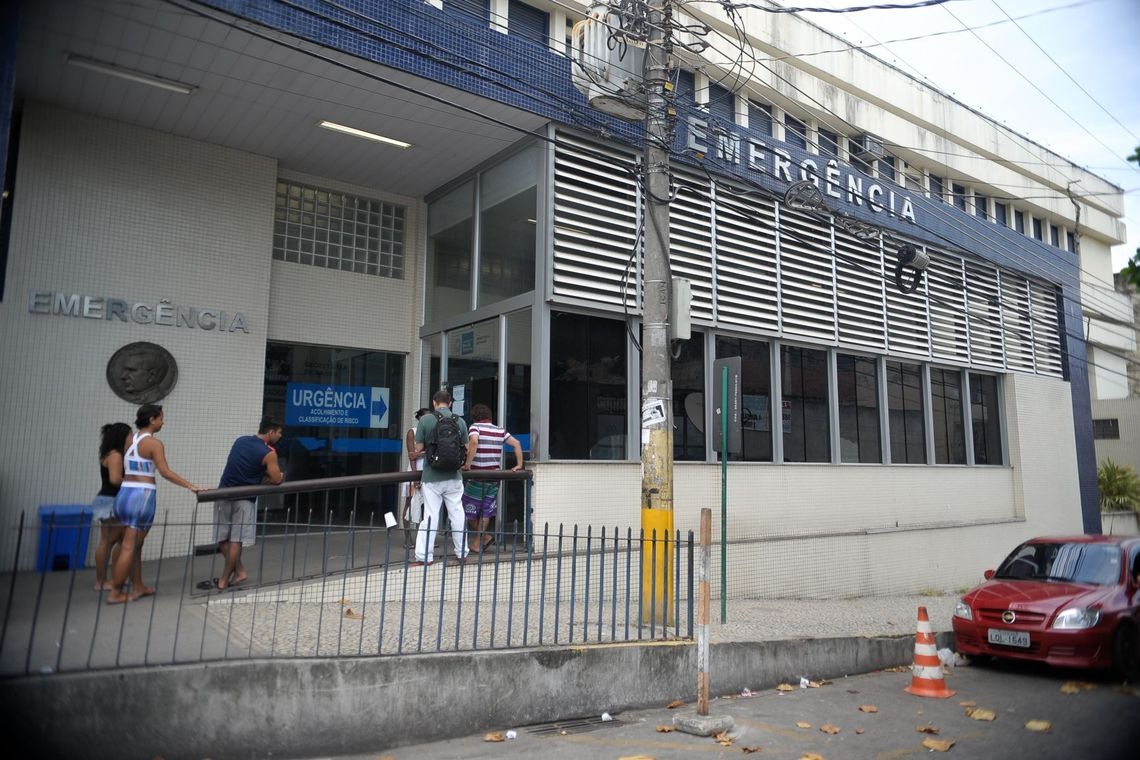 Rio de Janeiro - Hospital Estadual GetÃºlio Vargas, na Penha Circular, zona norte do Rio (Tomaz Silva/AgÃªncia Brasil)