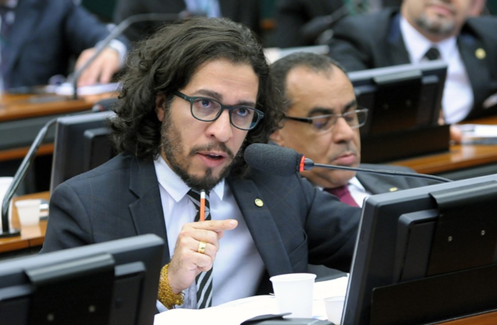 O deputado Federal Jean Wyllys (PSOL-RJ), durante audiÃªncia em comissÃ£o da CÃ¢mara â?? Foto: Alex Ferreira/CÃ¢mara dos Deputados