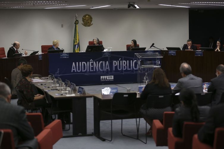 O Supremo Tribunal Federal realiza audiÃªncia pÃºblica sobre descriminalizaÃ§Ã£o do aborto. Foram convidados 50 expositores, entre especialistas das Ã¡reas de saÃºde, do direito e de ciÃªncias sociais; e de movimentos feministas, organizaÃ§Ãµes