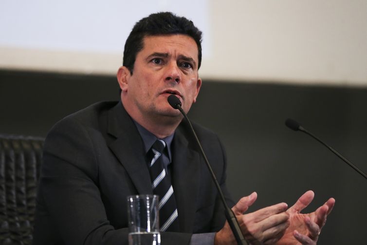 O ministro da JustiÃ§a e SeguranÃ§a PÃºblica, Sergio Moro, participa da solenidade de abertura da 13Âª Jornada Lei Maria da Penha