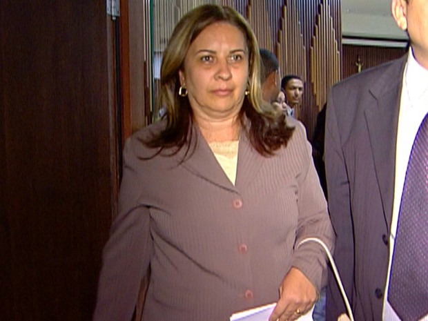 Juíza aposentada Olga Regina de Souza Santiago (Foto: Reprodução/TV Globo)