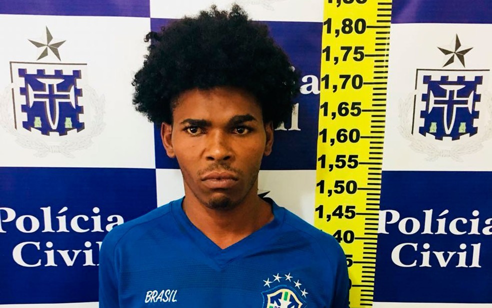 Luiz Carlos foi preso em Feira de Santana, na Bahia (Foto: Divulgação / Polícia Civil)