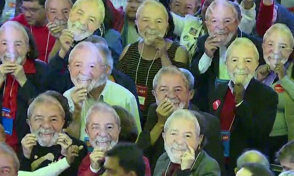 PT oficializa candidatura de Lula e nÃ£o indica nome para vice (Foto: GloboNews/reproduÃ§Ã£o)