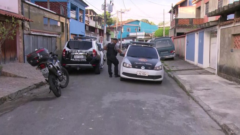 Agentes tentam cumprir 118 mandados de prisÃ£o â?? Foto: ReproduÃ§Ã£o / TV Globo